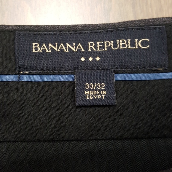 Men's gray Banana Republic Tailored Fit pants - Picture 6 of 6