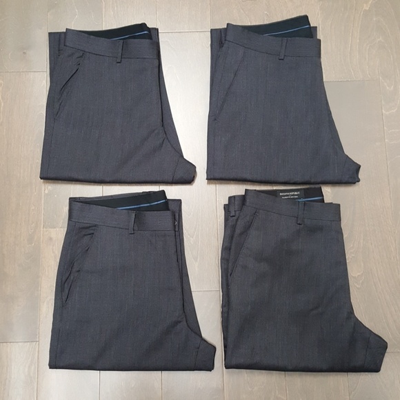 Men's gray Banana Republic Tailored Fit pants - Picture 5 of 6