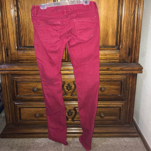 Red Express Legging Jeans - Picture 2 of 3