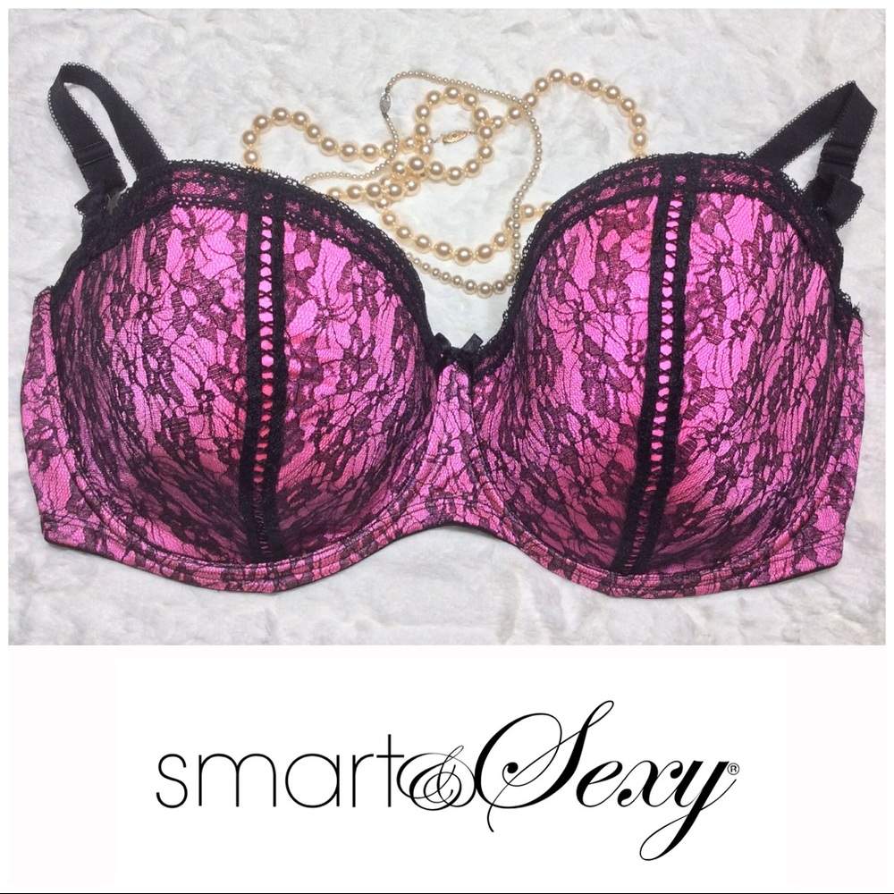 Smart & Sexy Lace Pin-Up Style Lightly Lined Bra