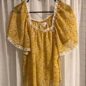 Floral Kimono Blouse