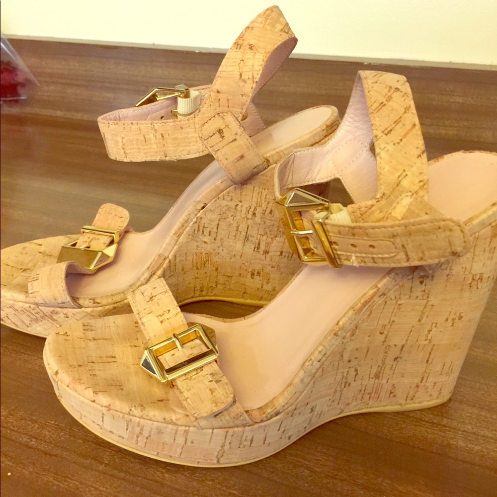 Cork Wedge by Stuart Weitzman