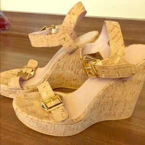 Cork Wedge by Stuart Weitzman