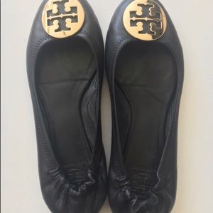 Black Tory Burch flats size 8
