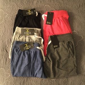 🛑SOLD🛑 5 pair Cotton Joggers Bundle NWT