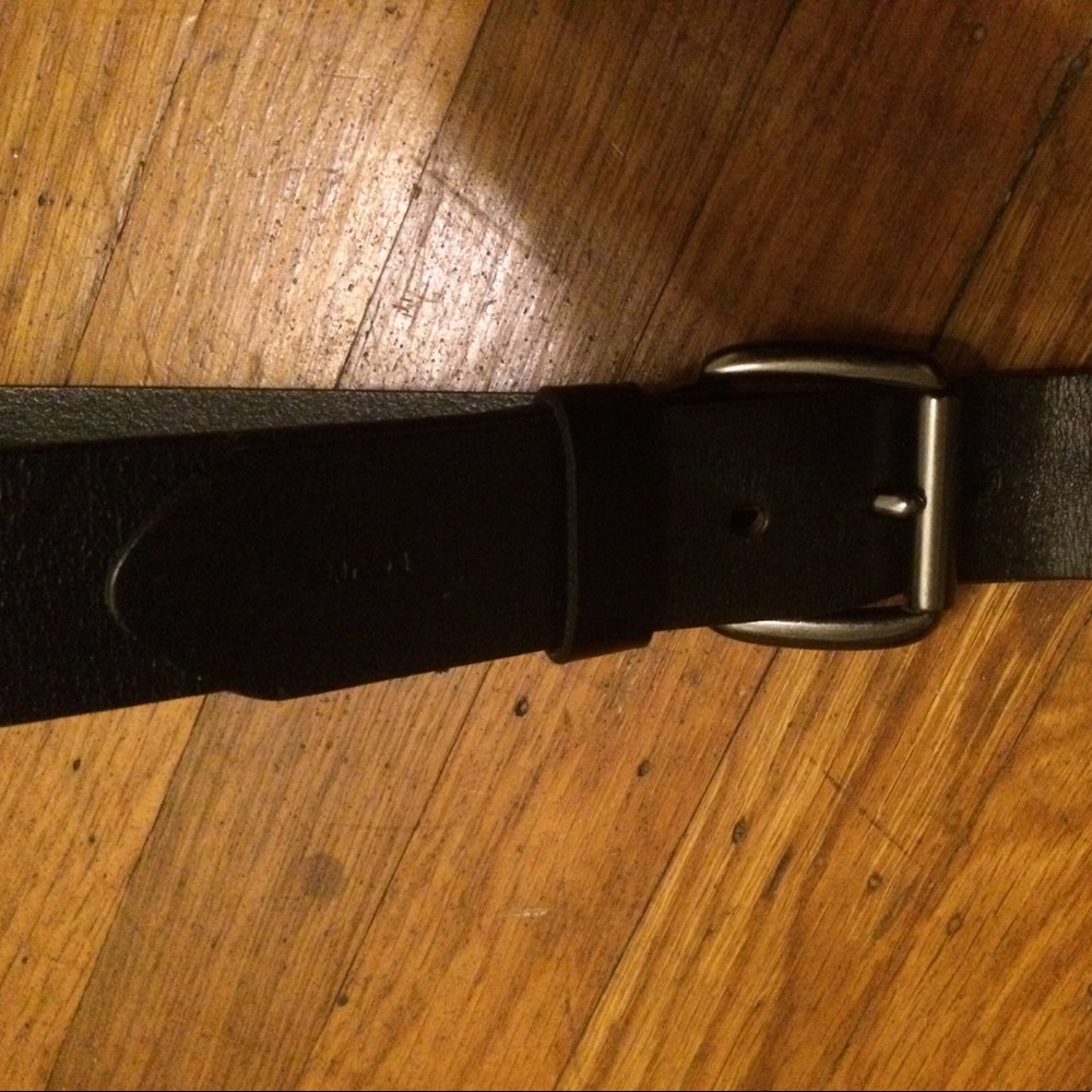 Levis Black Leather Belt