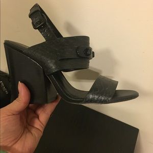 Coach mule heels