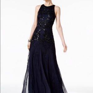 Adrianna Papell Beaded Gown