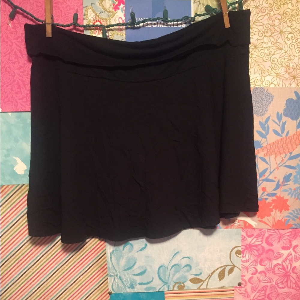 Short Black Mini Skirt