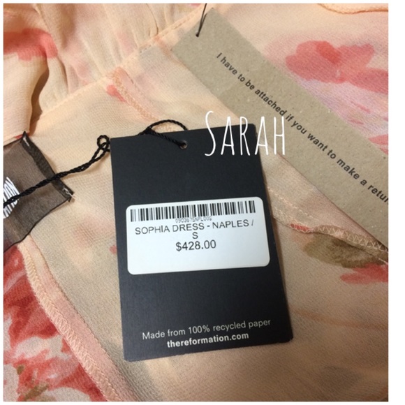 SOLD Reformation Sophia wrap dress - Picture 4 of 7