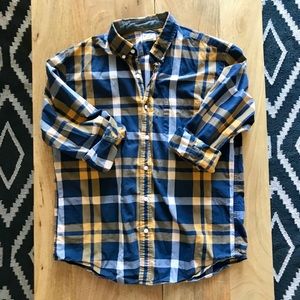 J. Crew Plaid Button-Down