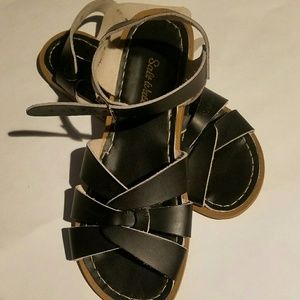 Salt Water Sandals size 7 Navy Blue Womens