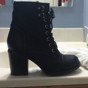 Steve Madden combat boots