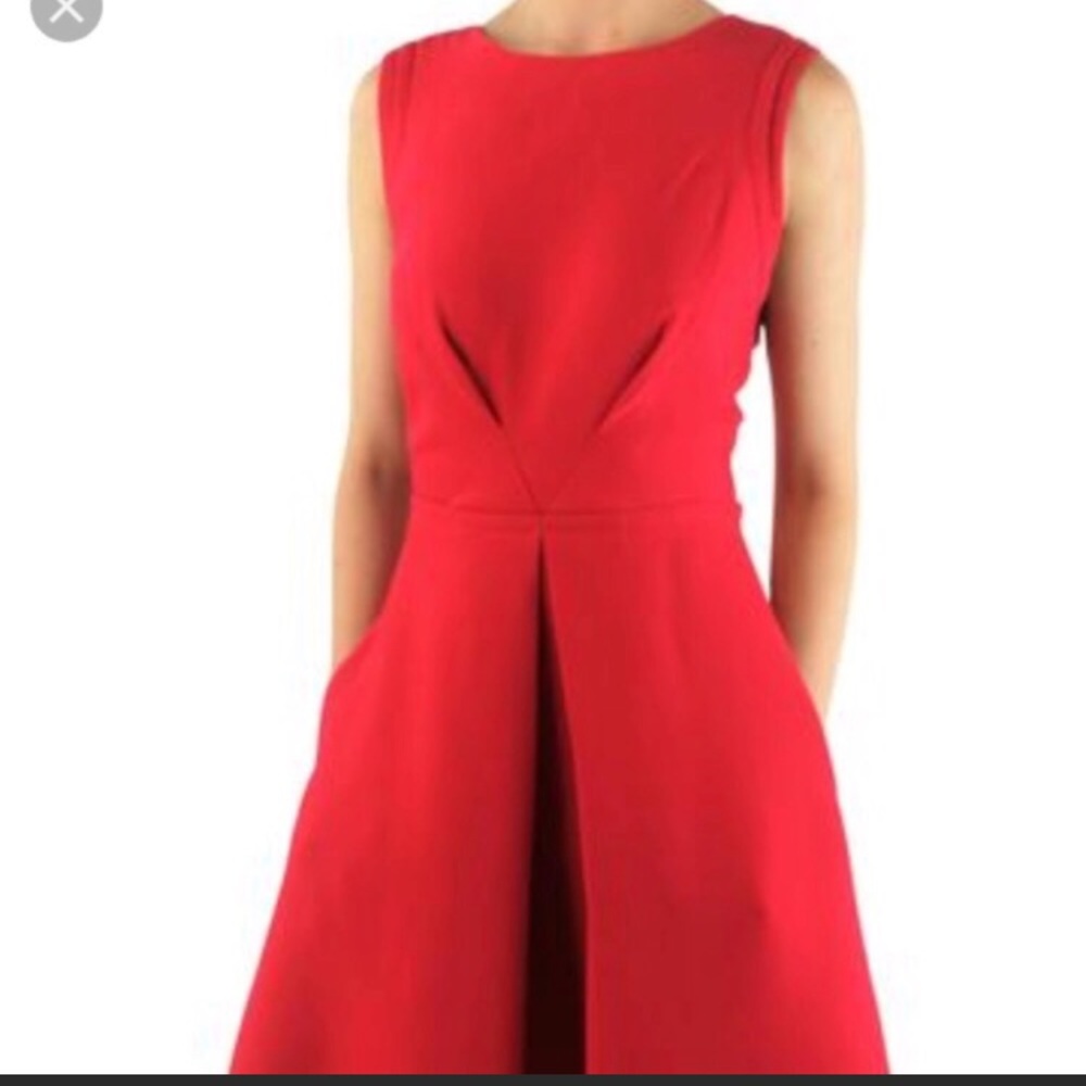Red/cranberry/fuchsia  color plus size dress