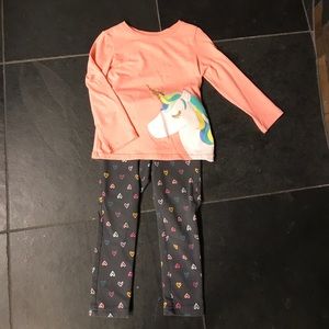Cat & Jack matching outfit - excellent condition!