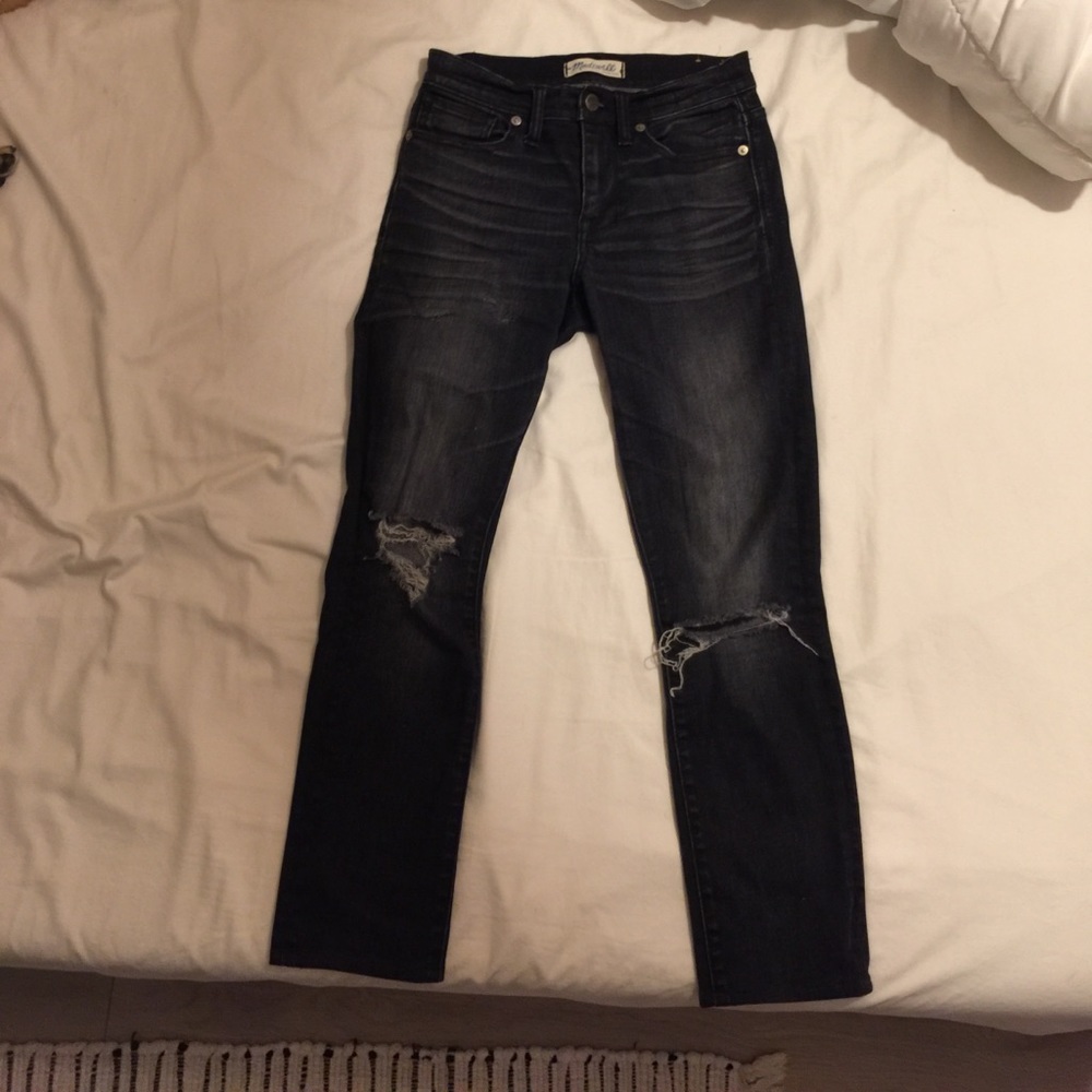 Madewell Black skinny jeans