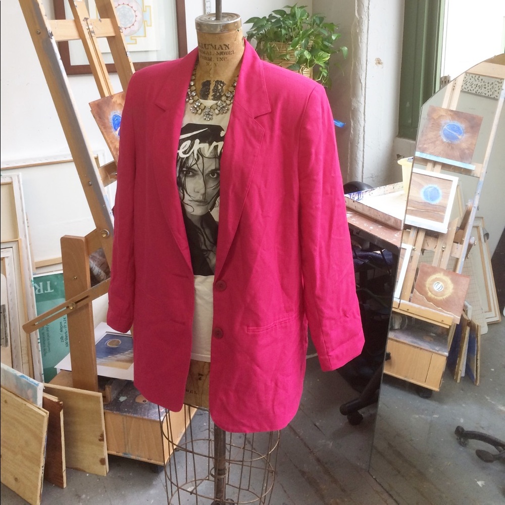 Pink Vintage Blazer