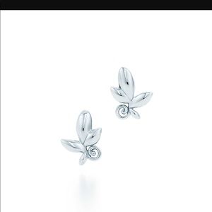 Tiffany & Co. Olive Leaf Stud Earrings