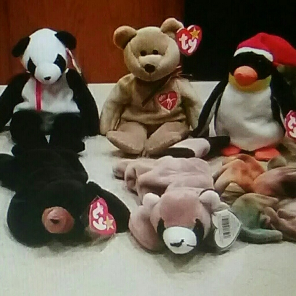 10 Ty Beanie Baby