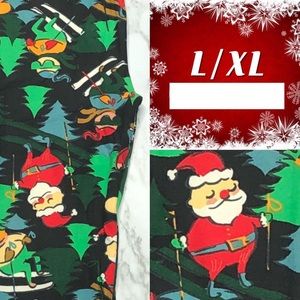 LuLaRoe 2017 L/XL Christmas Leggings