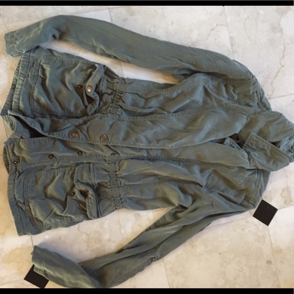 Green lucky brand jacket