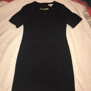 Michael Kors Short Sleeve Little Black Dress