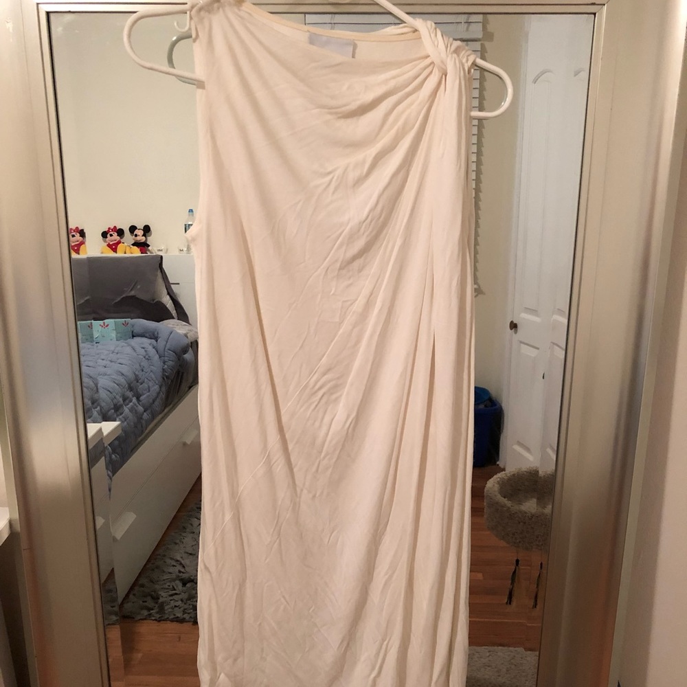 Akris punto white dress