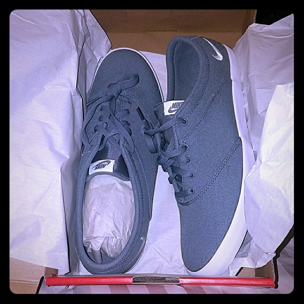 Grey Nike Canvas Shoes