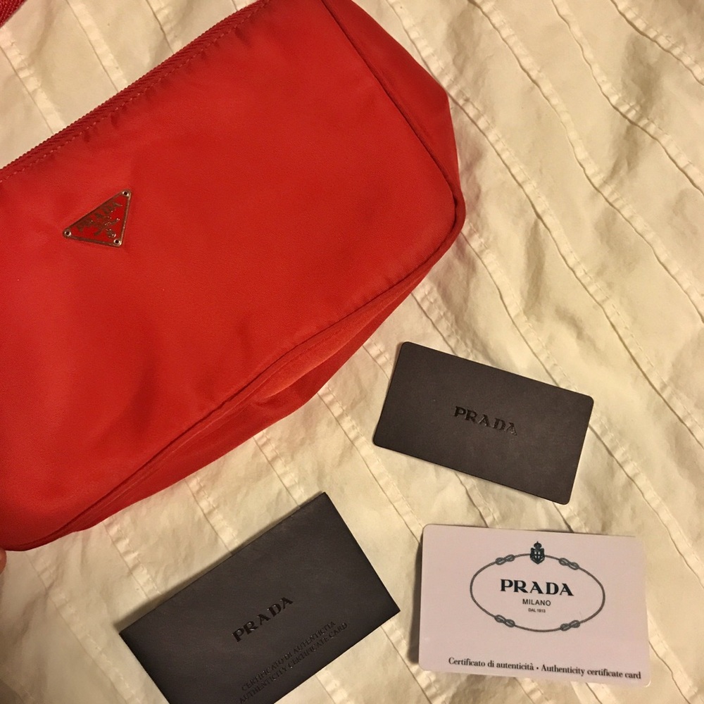 Red Prada Purse