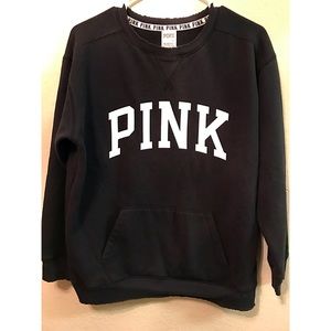 PINK VS CREW NECK •SIZE SMALL 🖤