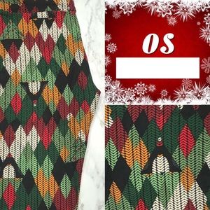 LuLaRoe 2017 OS Christmas Leggings