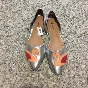 Torrid Flats -Flamingo Appliqué