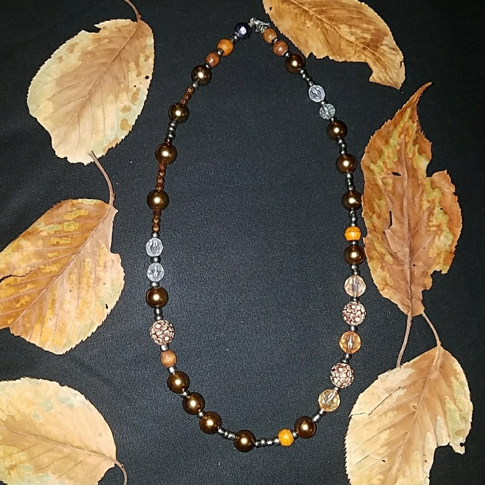 Earthy Bead Necklace