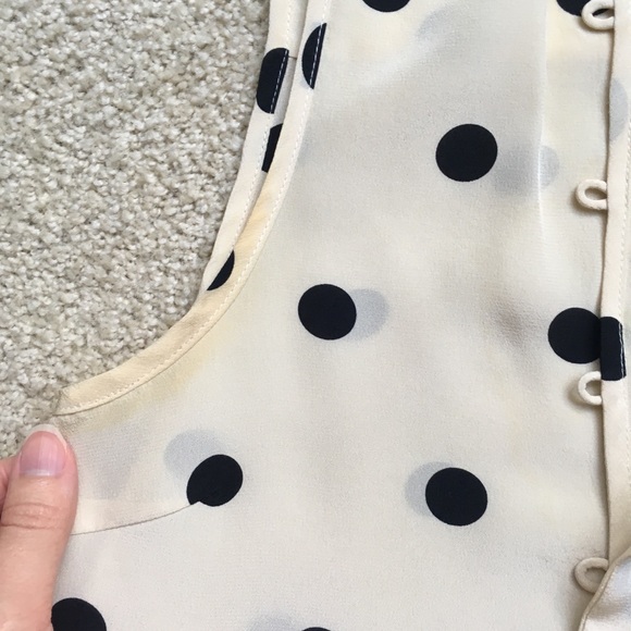 Marc by Marc Jacobs Tie Front Mod Silk Blouse XS 0 - Picture 4 of 5