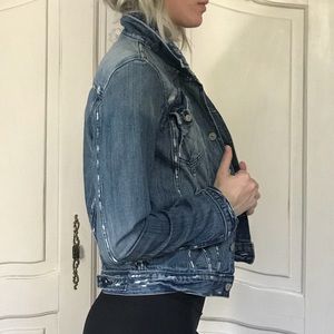 Distressed Denim Jacket