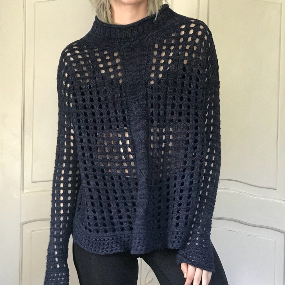 Free People Mock Neck Sweater