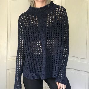 Free People Mock Neck Sweater