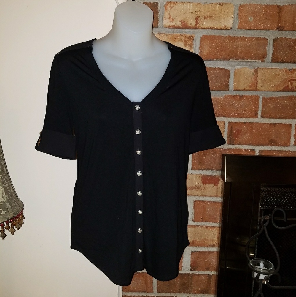 White Black Market House blouse