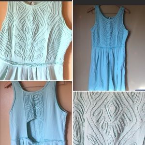 Free People sea foam mint green Dress - Large