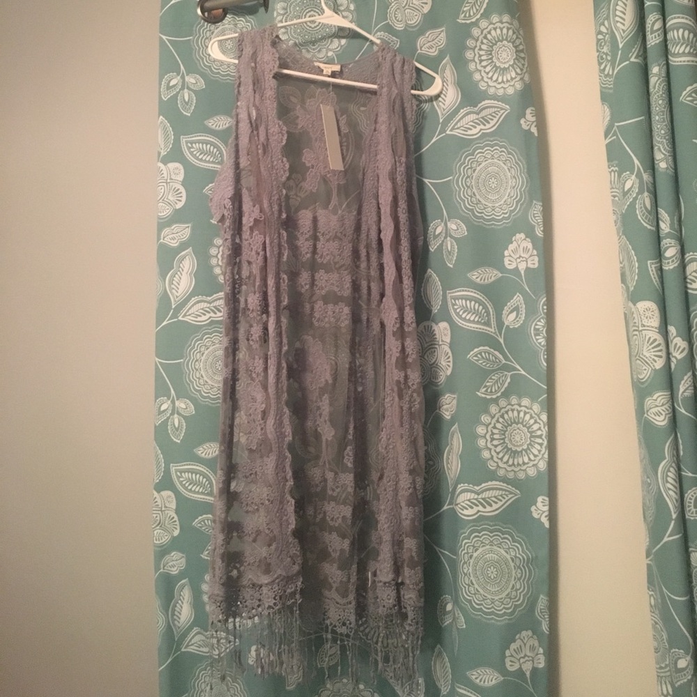 Long lace cover