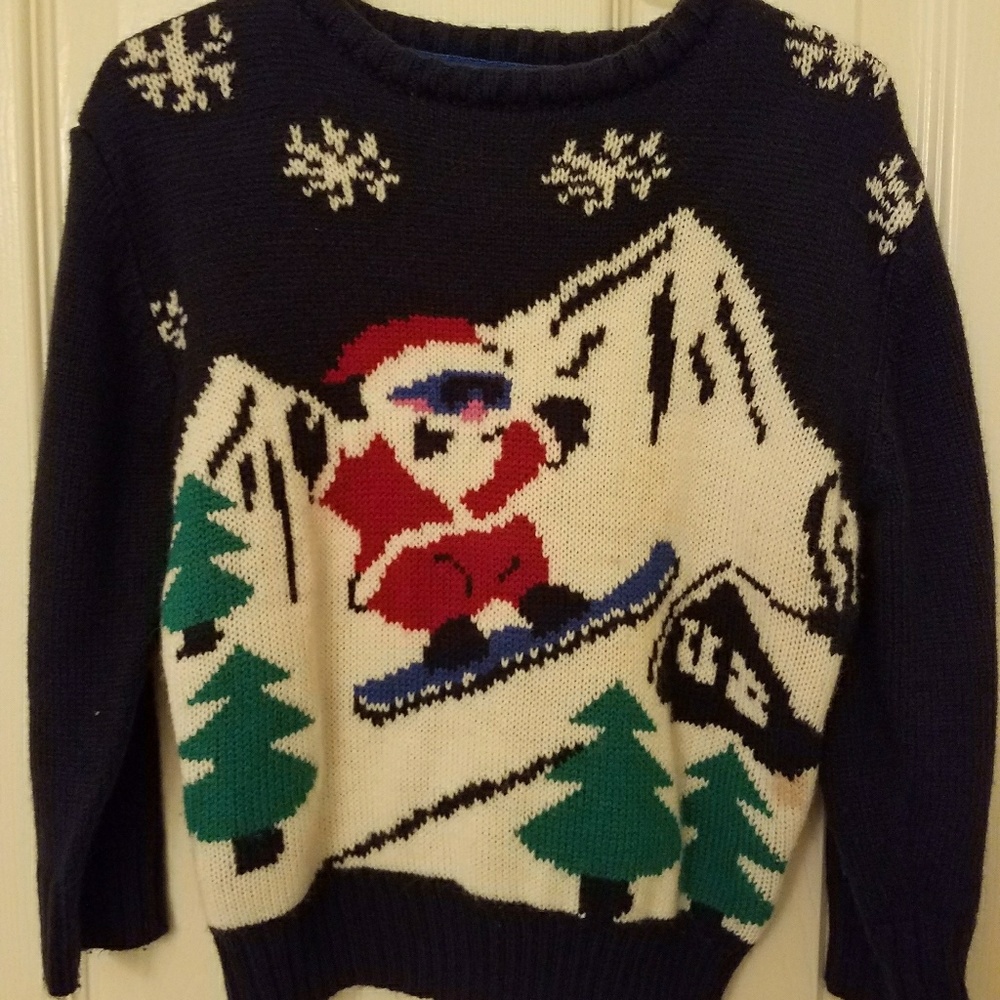 Christmas knit sweater