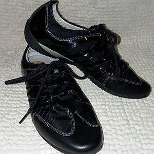 Geox Respite women sz 8 leather sneaker