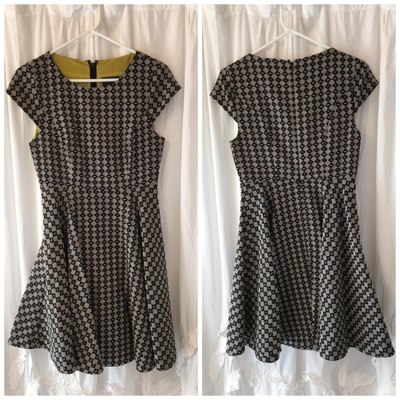 Maeve Jacquard Circle Skirt Dress - Picture 3 of 4