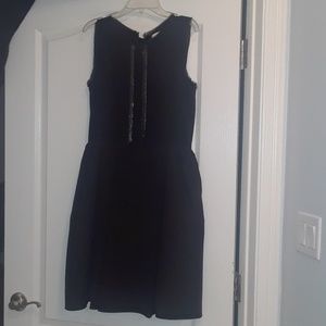 Black cocktail dress