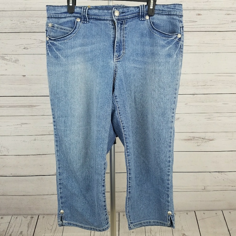 Women's Style & Co Jean Capris Size 14