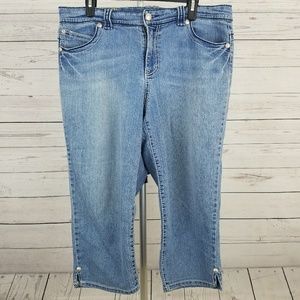 Women's Style & Co Jean Capris Size 14