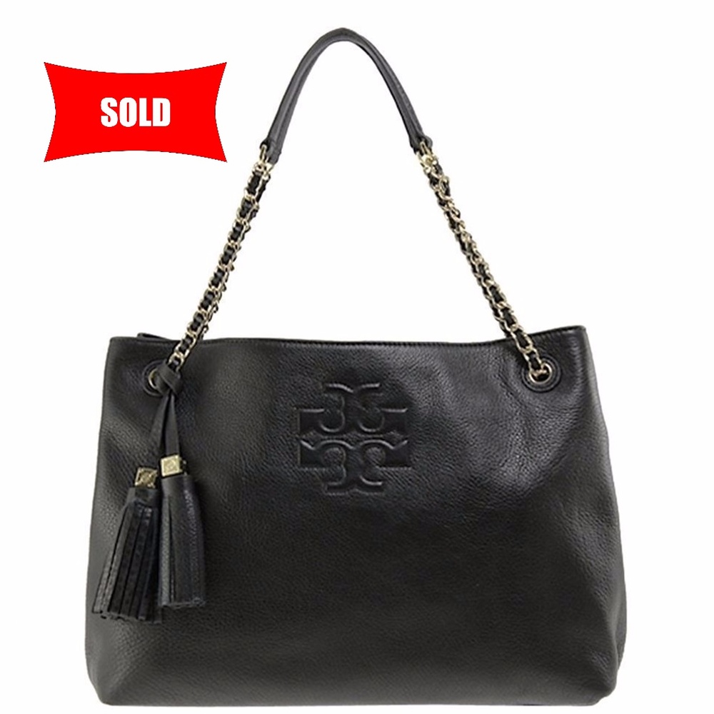 NEW TORY BURCH THEA CHAIN SLOUCHY TOTE