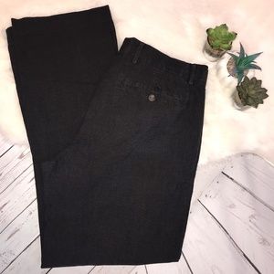 Banana Republic Size 33 x 32 Black Dress Pants