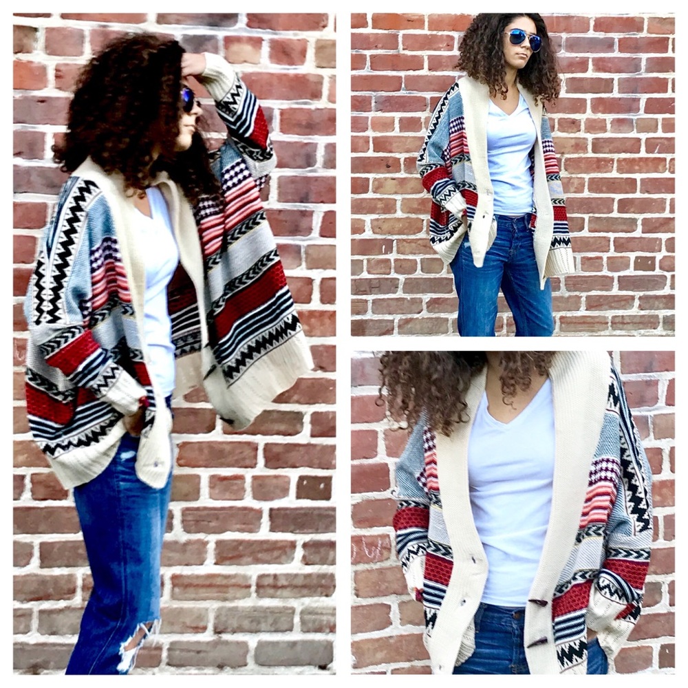🎈SALE 🎈Boho Chic Tribal Aztec Cardigan