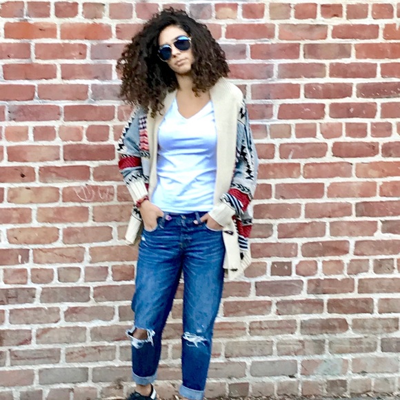 🎈SALE 🎈Boho Chic Tribal Aztec Cardigan - Picture 4 of 8